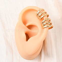 Серьги-каффы тройной формы из нержавеющей стали 304&nbsp;EJEW-K268-82G