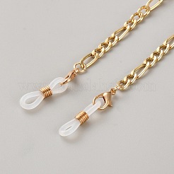 Железная цепочка на шею для очков&nbsp;AJEW-WH20077-022G