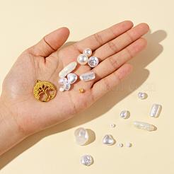 164шт цветок и круглые пластиковые и круглые бусины из сплава&nbsp;DIY-YW0002-57