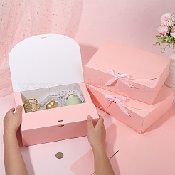 Складные бумажные подарочные коробки с лентой&nbsp;CON-WH20001-11C-03