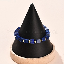 Природные лазурит бисером растянуть браслеты&nbsp;BJEW-F523-02B