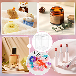 50 шт. подарочный пластиковый футляр для хранения из ПВХ&nbsp;CON-BC0007-91