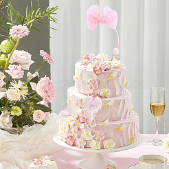 3 шт. 3 стиля бантов из ткани для украшения торта&nbsp;AJEW-SP0003-41