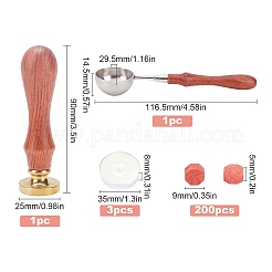 Наборы для изготовления штампов из воска своими руками&nbsp;DIY-CP0002-75C