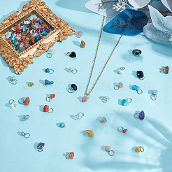 120 шт. 30 стиля подвески с драгоценными камнями&nbsp;PALLOY-HY00045