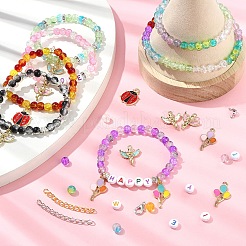 Наборы для самостоятельного изготовления браслетов-стрейч&nbsp;DIY-YW0011-90