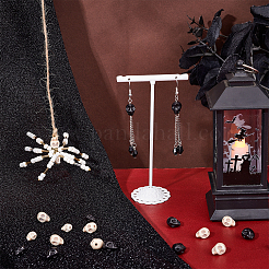 4 нитка 4 стильных окрашенных синтетических бирюзовых бусин&nbsp;FIND-SC0002-78