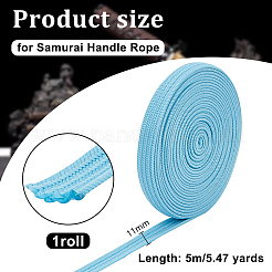 Лента из смеси хлопка и шелка для ручки&nbsp;OCOR-WH0085-71C