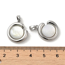 Латунные подвески из ракушек&nbsp;KK-M270-47P