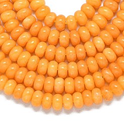 Натуральный Malaysia нефритовые бусы пряди&nbsp;G-B165-G01-5x8mm-11