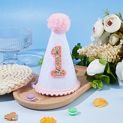 Тканевые праздничные шляпы&nbsp;AJEW-WH0348-739B