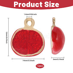 12 шт. Подвески из сплава с эмалью&nbsp;FIND-CA0009-59