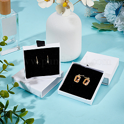 Картонные бумажные коробки для бижутерии с губкой внутри&nbsp;FIND-WH0199-43C