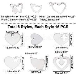 128 шт. 8 подвески из нержавеющей стали 201&nbsp;STAS-UN0029-48