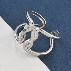 Кольца-манжеты из нержавеющей стали 304 для женщин&nbsp;RJEW-A079-04C-P