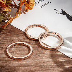 3 шт. Кольца пружинные затворные из сплава&nbsp;FIND-BBC0002-23KCG-03