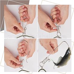 2 комплект из 2 предметов рыболовных принадлежностей из нержавеющей стали 201 AJEW-FH0002-42