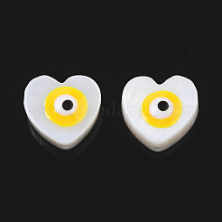 Бусины из натуральных пресноводных ракушек&nbsp;SHEL-N003-21