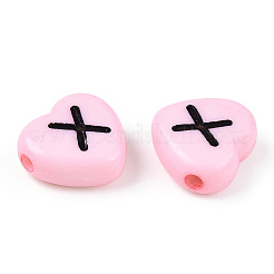 Непрозрачные акриловые бусины с горизонтальным отверстием&nbsp;SACR-Q126-04D