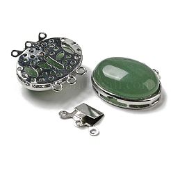 Застежка для шкатулки из авантюрина&nbsp;G-C104-02C-P