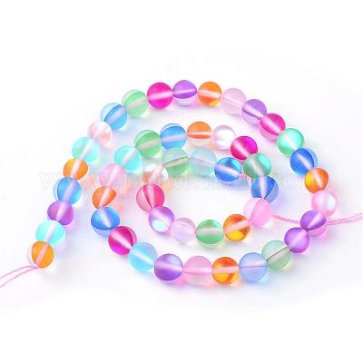 Синтетические лунные камни&nbsp;G-R375-6mm-A08-1