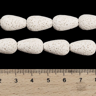 Бусы из натуральной лавы&nbsp;G-G347-03J-1