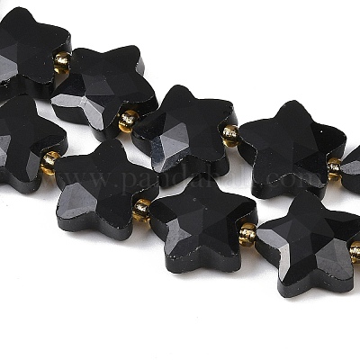 Природные обсидиана бисер нитей&nbsp;G-P573-C13-01-1