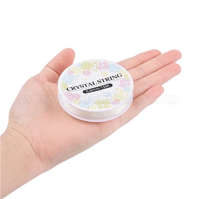 Эластичная кристальная нить&nbsp;EW-S003-0.6mm-01-A-1