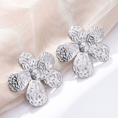 Серьги-гвоздики из нержавеющей стали 304 для женщин&nbsp;LS-EJEW-K306-13P-1