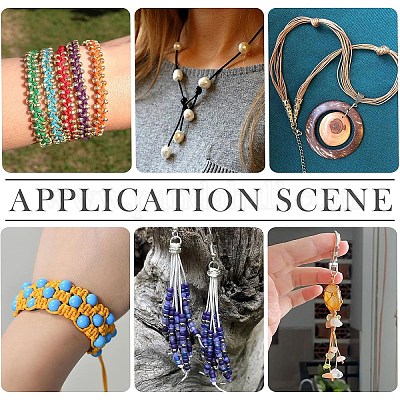 23 м вощеных хлопковых ниток&nbsp;YC-YW0001-09C-1