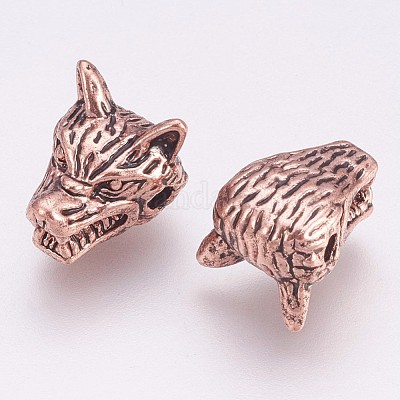 Сплавочные овальные бусины тибетского стиля &nbsp;PALLOY-K234-05-1