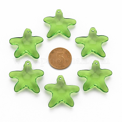 Прозрачные акриловые бусины&nbsp;TACR-S154-58B-925-1