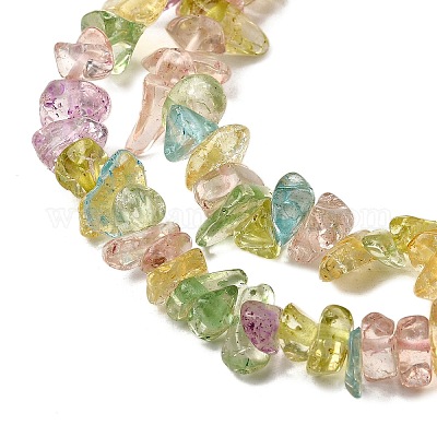 Нити шарик хруст стекла&nbsp;LS-G-F328-18-1