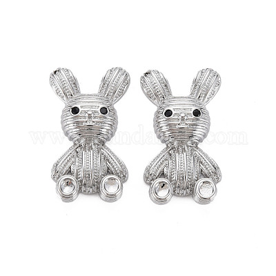 Латунные микропаве из черного кубического циркония KK-S356-592P-NF-1