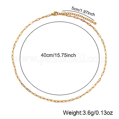 Цепочки-скрепки из нержавеющей стали 304&nbsp;BZ2870-1