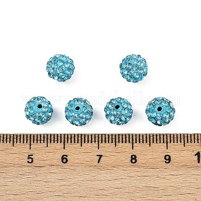 Pave disco бусины&nbsp;RB-H258-8MM-202-1