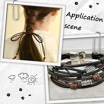 1 рулон шнура из воловьей кожи для украшений&nbsp;WL-CL0001-03A-02-1