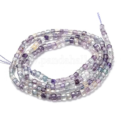 Природного флюорита бисер нитей&nbsp;LS-G-H266-21-1
