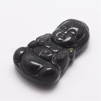 Подвески из натурального льда радуги обсидиана&nbsp;G-A169-053-1