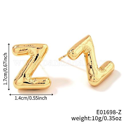 Латунь серьги&nbsp;UV9543-26-1