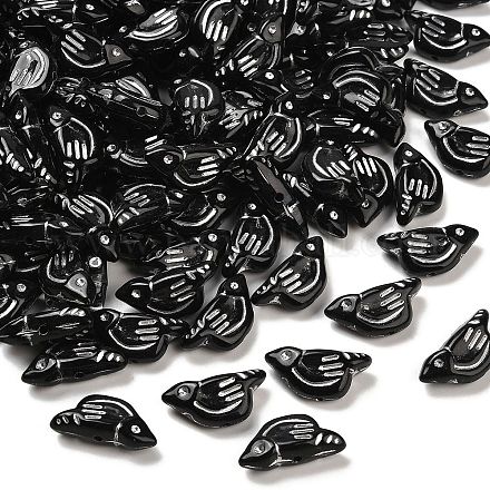 Непрозрачные акриловые бусины MACR-K359-53D-1