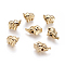 Alloy Beads, Long-Lasting Plated, Elephant, Golden, 11.5x6x11mm, Hole: 1.8mm