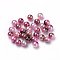 Rainbow Acrylic Imitation Pearl Beads, Gradient Mermaid Pearl Beads, No Hole, Round, Saddle Brown, 6mm, about 5000pcs/500g