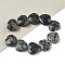 Natural Kambaba Jasper Beads Strands, Faceted, Heart, 14.5~15x15~15.5x5.5~6mm, Hole: 1mm, about 10pcs/strand, 5.51~5.71''(14~14.5cm)