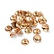 Brass Bead Cap Pendant Bails, for Globe Glass Bubble Cover Pendants, Vail, Lid, Antique Bronze, 8x6mm, Hole: 1mm