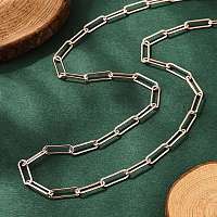 Колье из латуни круглой овальной формы&nbsp;MAK-S072-04A-RG