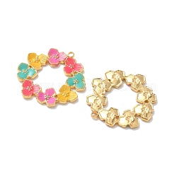 Подвески из нержавеющей стали 304 с эмалью&nbsp;STAS-H483-27B-G