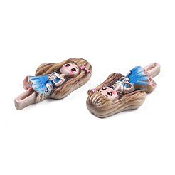 Непрозрачные кабошоны из смолы&nbsp;LS-CRES-N018-048