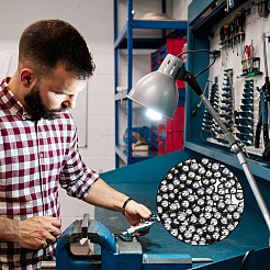 500 г шарик из нержавеющей стали&nbsp;STAS-FH0002-42