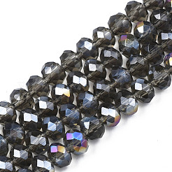 Стеклянные бусины с гальваническим покрытием &nbsp;LS-EGLA-A034-T10mm-B26